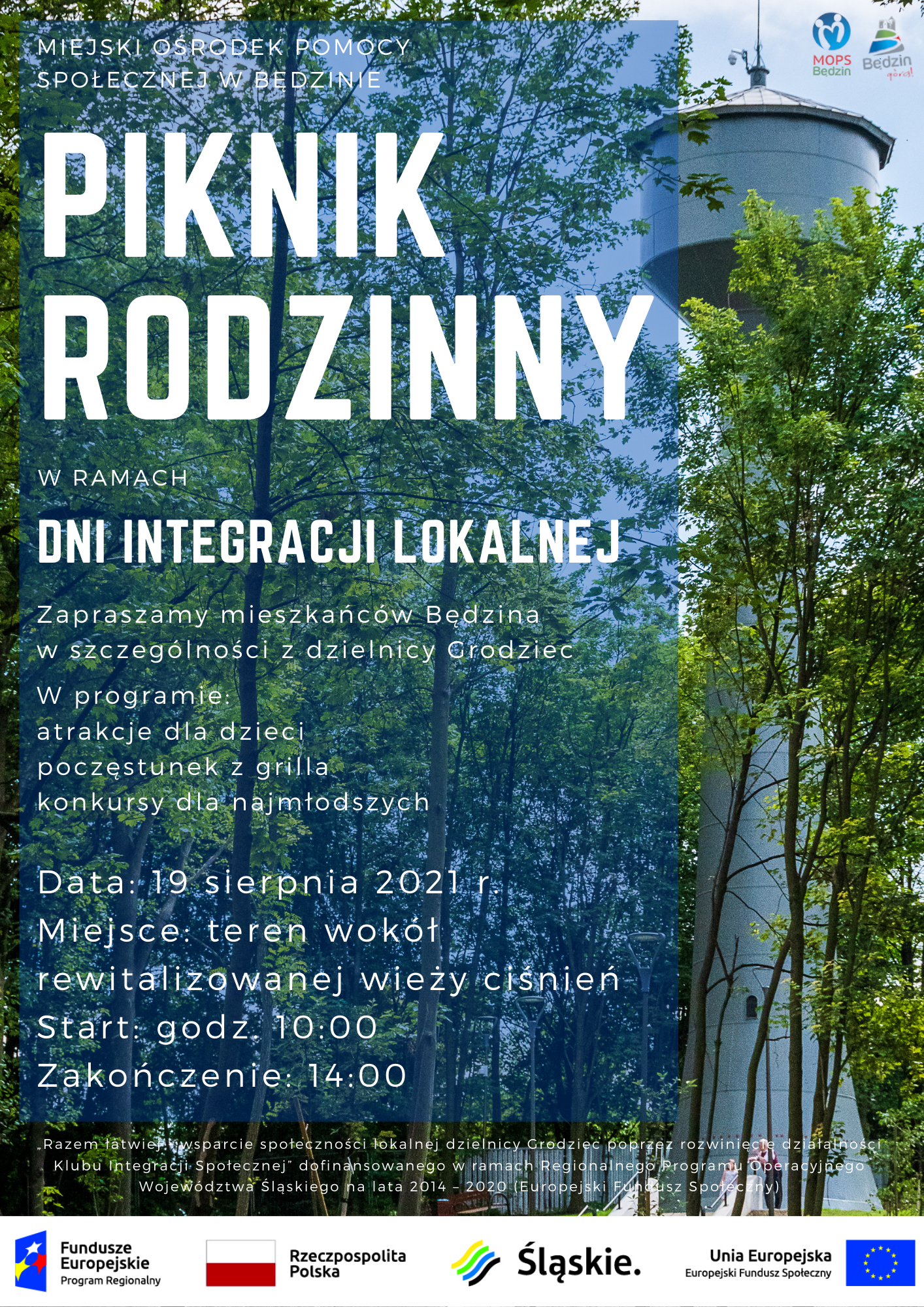 Plakat piknik