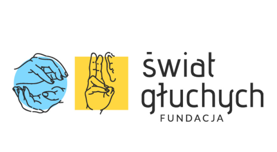 logo fundacji świat głuchych