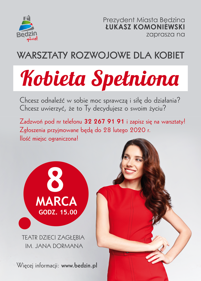 plakat kobieta spełniona